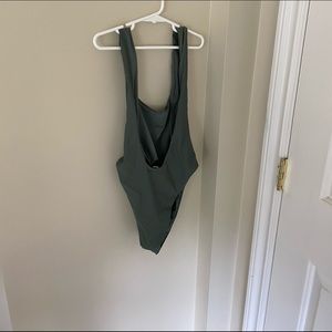 Aerie low back one piece swim suit